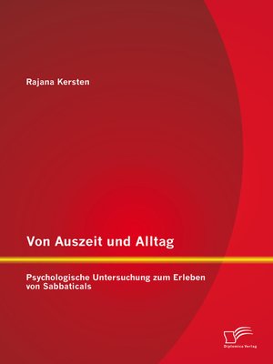 cover image of Von Auszeit und Alltag